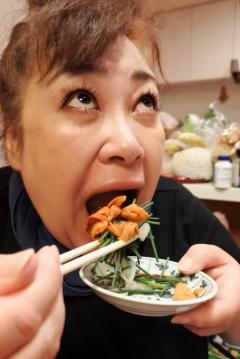 雲丹と食べたり