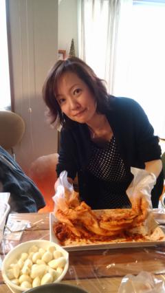 キムチを作ってます♪