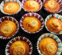 バナナカップケーキ!